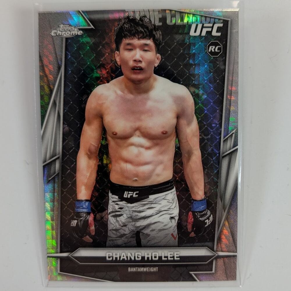2026 Topps Chrome UFC Chang Ho Lee #139 RC Prism Refractor Parallel Hobby
